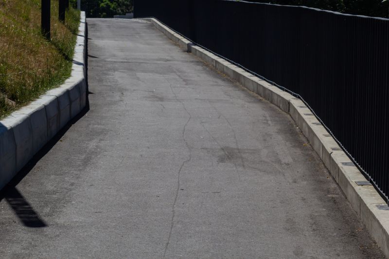 Asphalt Driveway with Borders